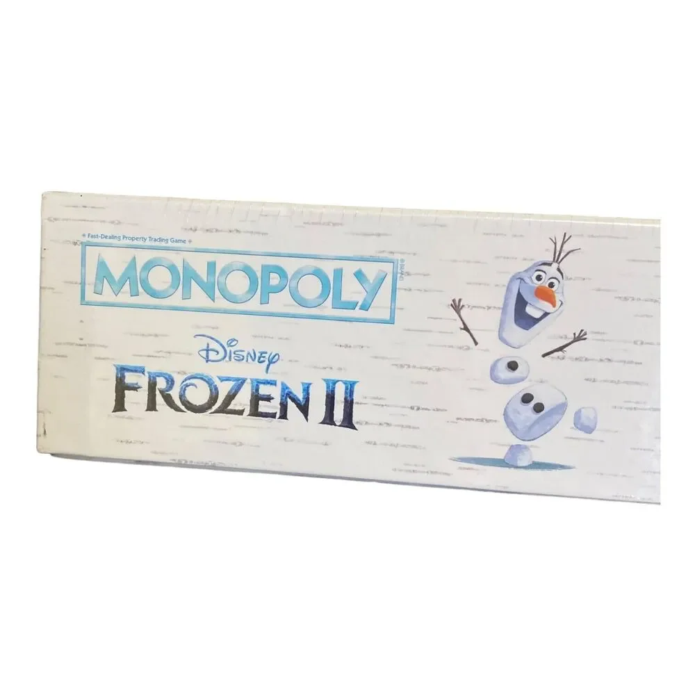 MONOPOLY Disney Frozen 2 Edition - Play Monopoly With Elsa - New Factory Sealed!